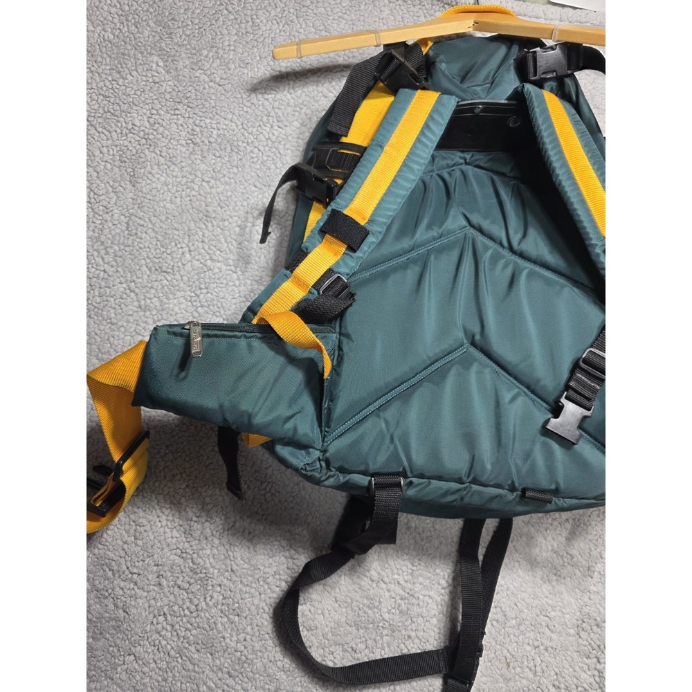 Vintage Ortovox CUMULUS Tour Hiking Backpack GREEN Orange Yellow SEE DESCRIPTION - Picture 13 of 16